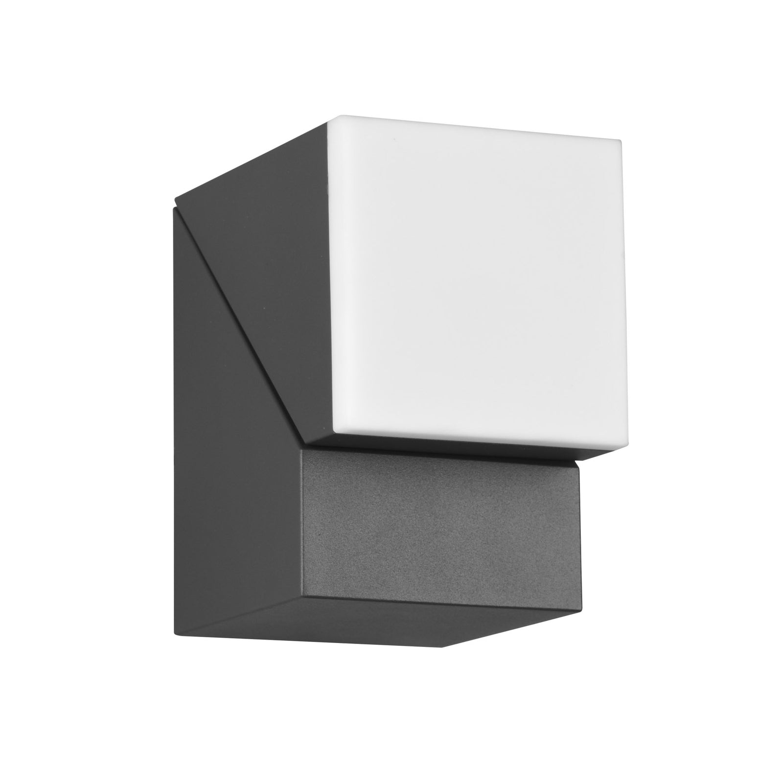 LED utevegglampe Avon svingbar antrasitt IP54 7W detalj