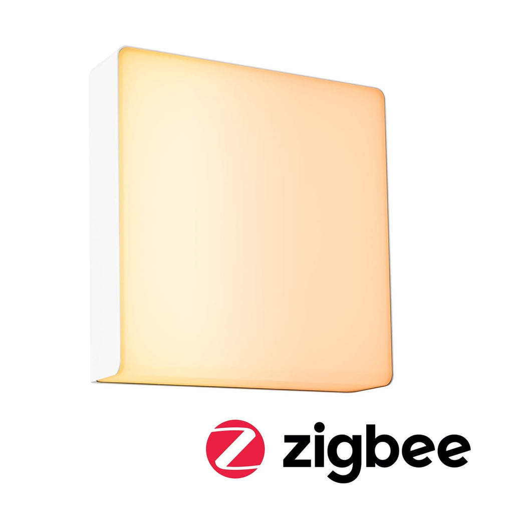 LED utevegglampe Azalena Zigbee med bevegelsessensor lys i mørket