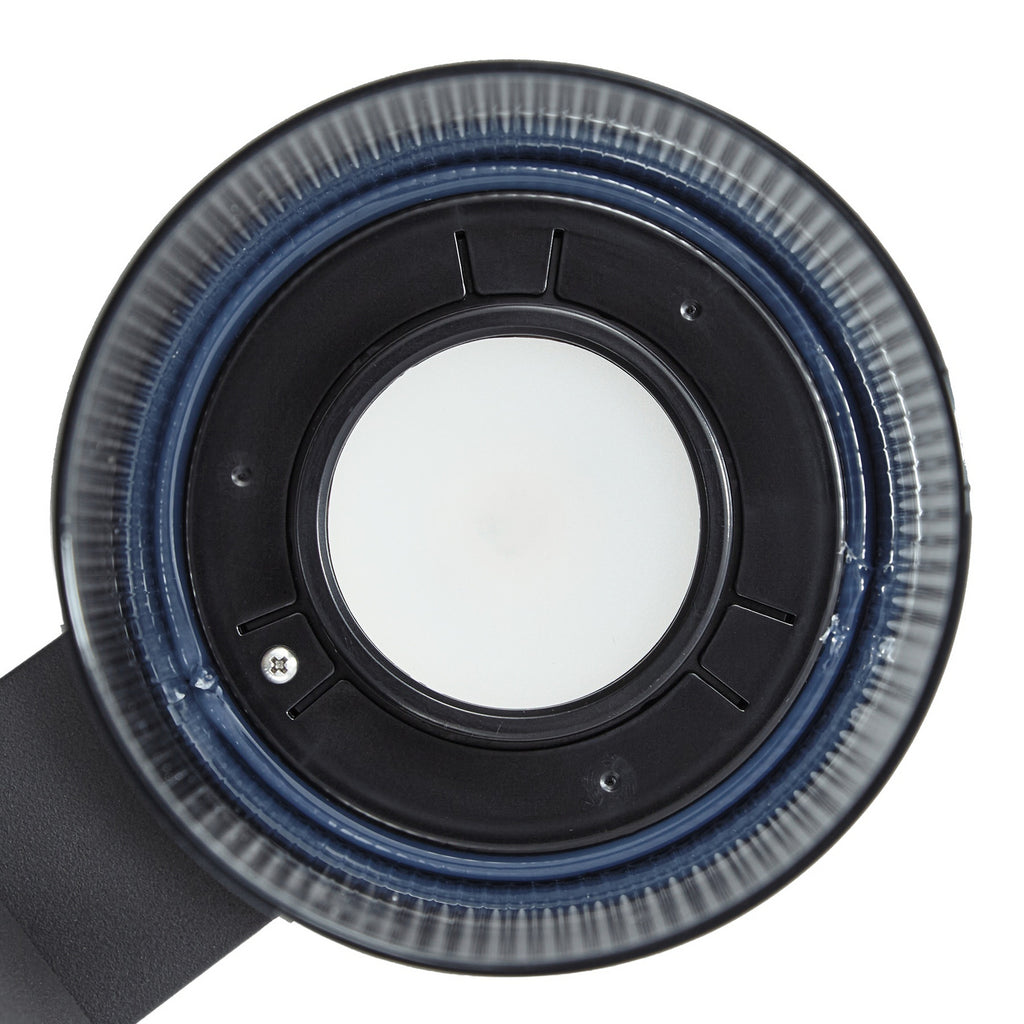 LED utevegglampe Beelia riflet glass antrasitt installasjonsdetalj