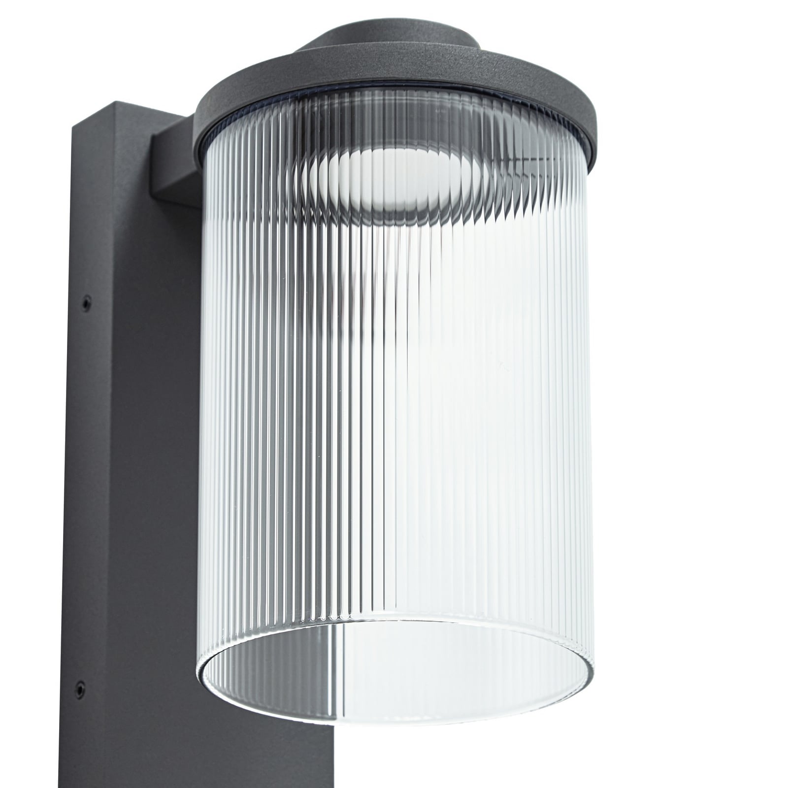 LED utevegglampe Beelia sett fra siden