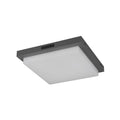 LED utevegglampe Bermejo kantet CCT med bevegelsessensor IP54 forfra