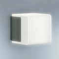 LED utevegglampe med bevegelsessensor antrasitt IP44 dimbar - Steinel forfra