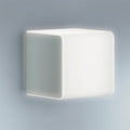 LED utevegglampe med bevegelsessensor sølv IP44 Bluetooth - Steinel forfra
