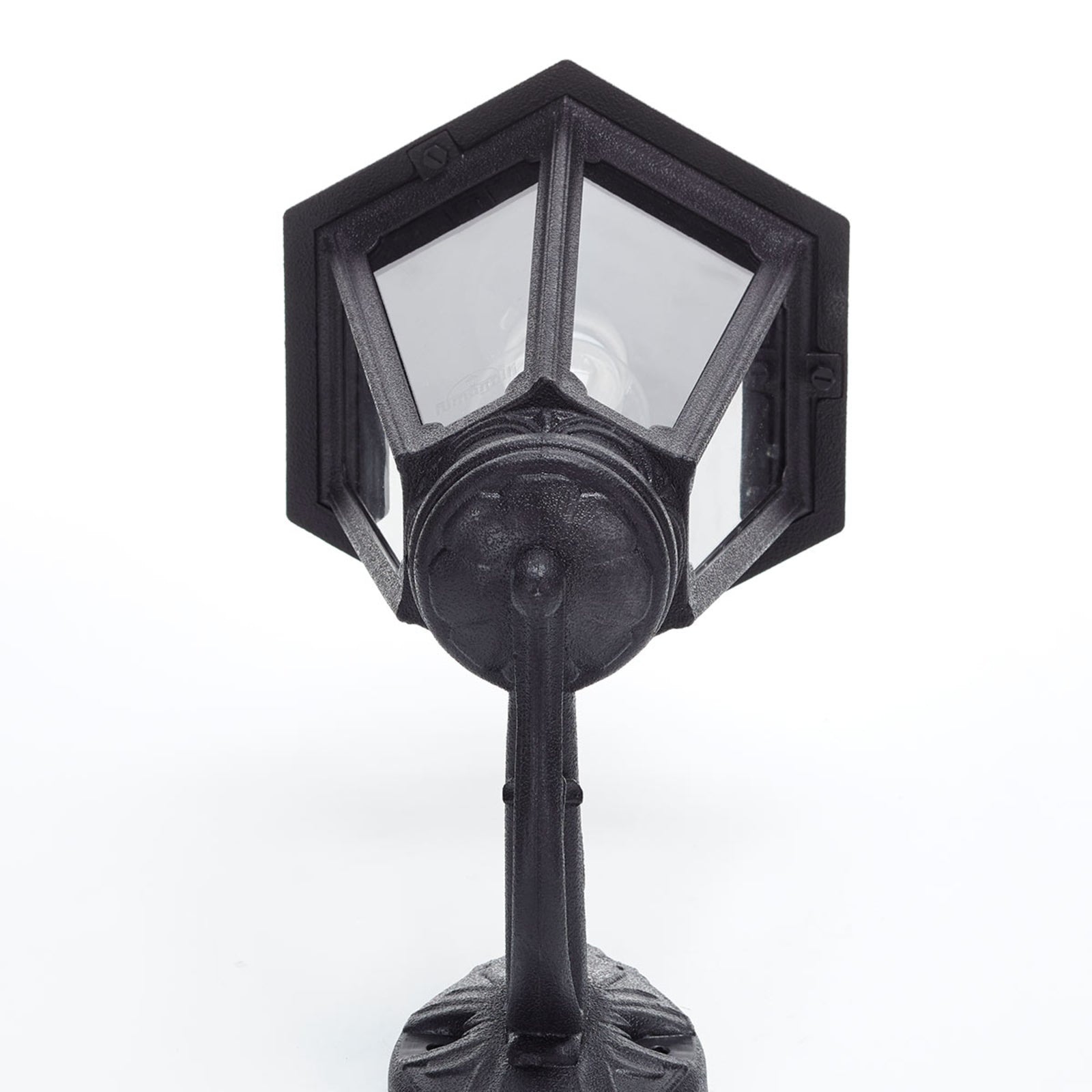LED utevegglampe Bisso Anna lanterne svart E27 IP55 - Fumagalli