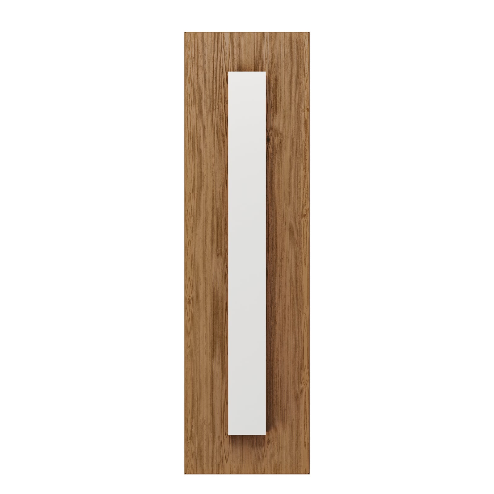 LED utevegglampe Bitetto plast tredekor 43 cm sideprofil