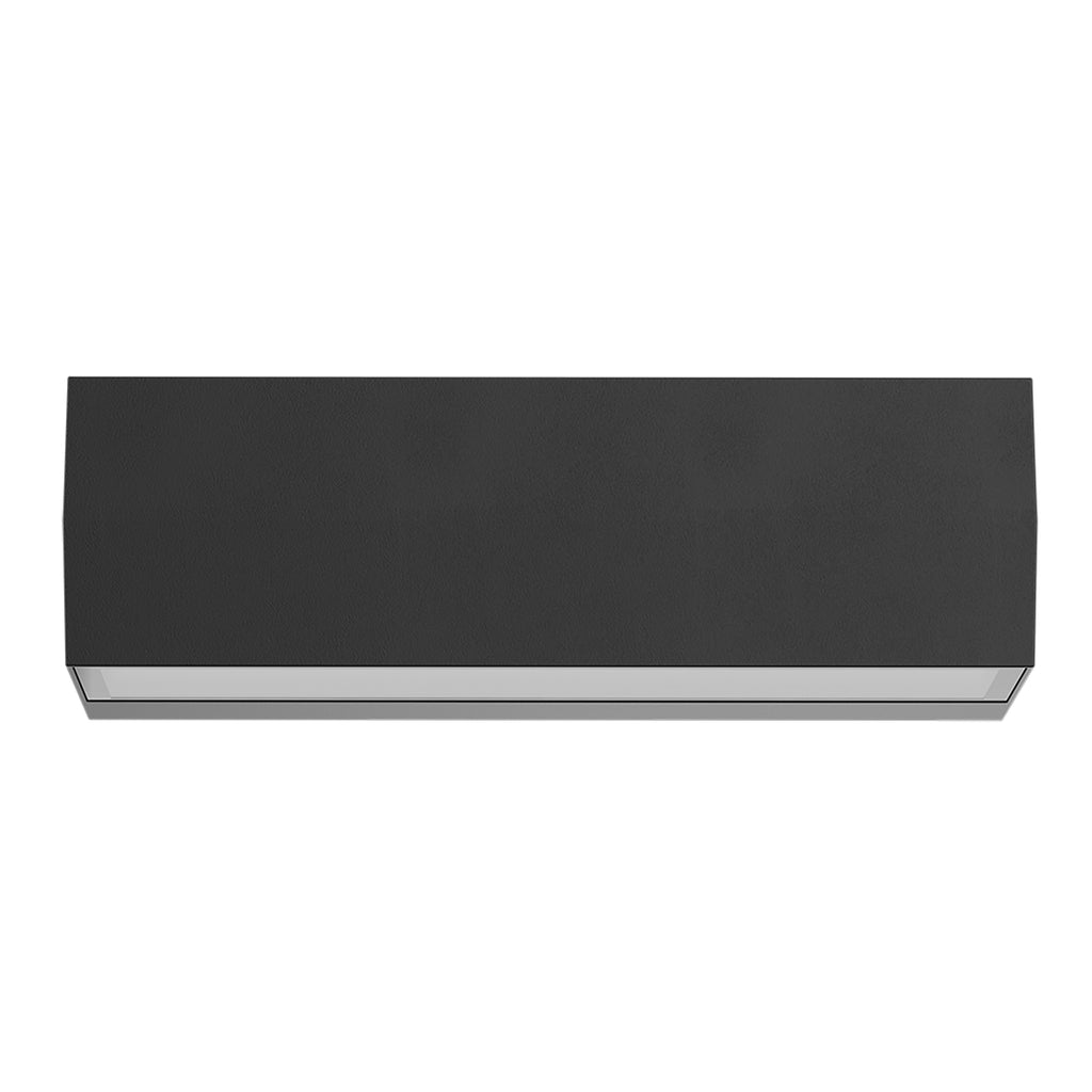LED utevegglampe BRICK COLORselect 30 cm dimbar svart detalj