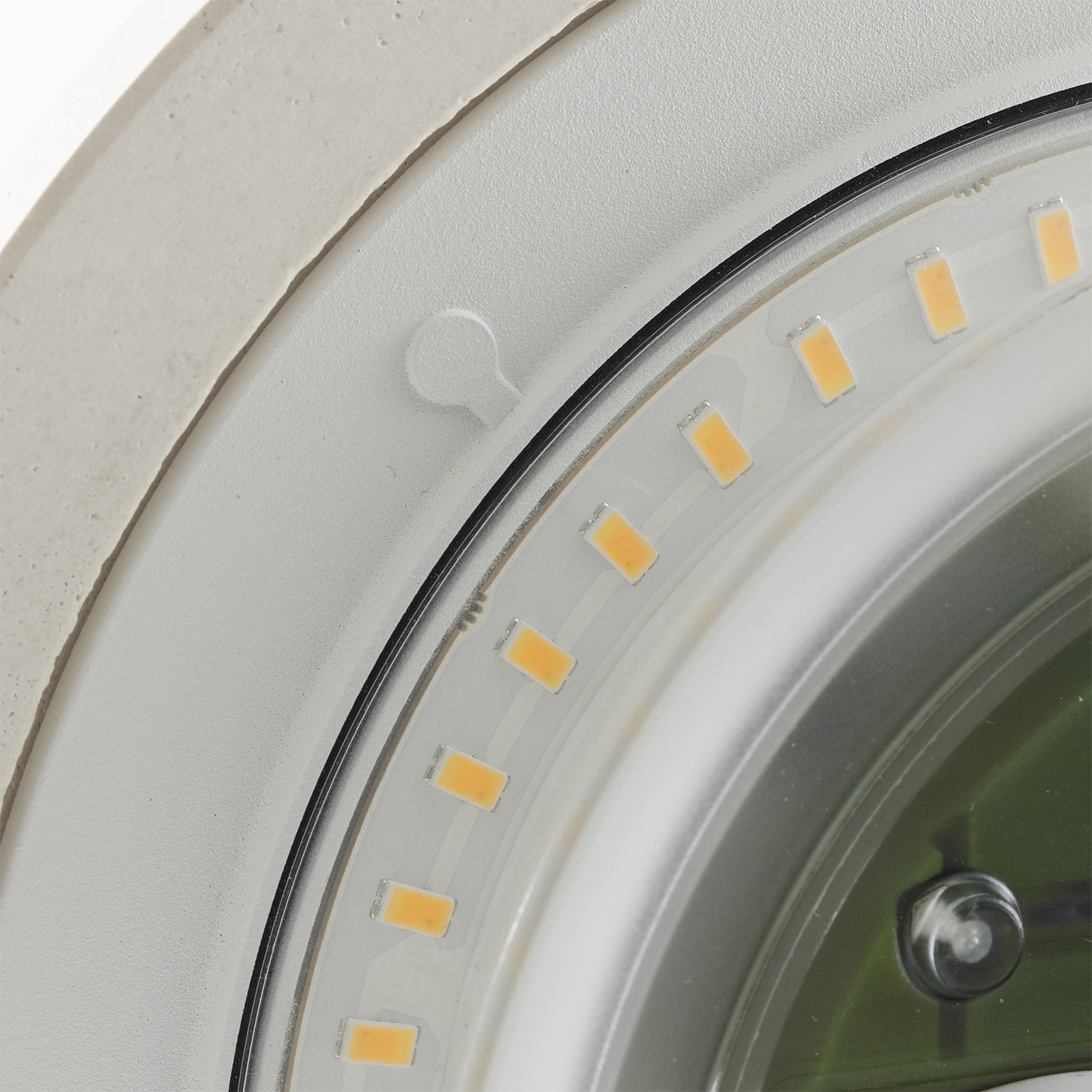 LED utevegglampe Camouflage 240 stein lysdetalj