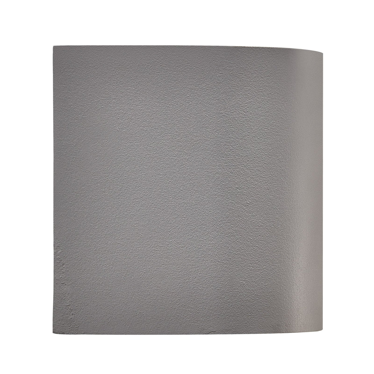 LED utevegglampe Canto 2 opp/ned grå 10 cm fra Nordlux montert på vegg