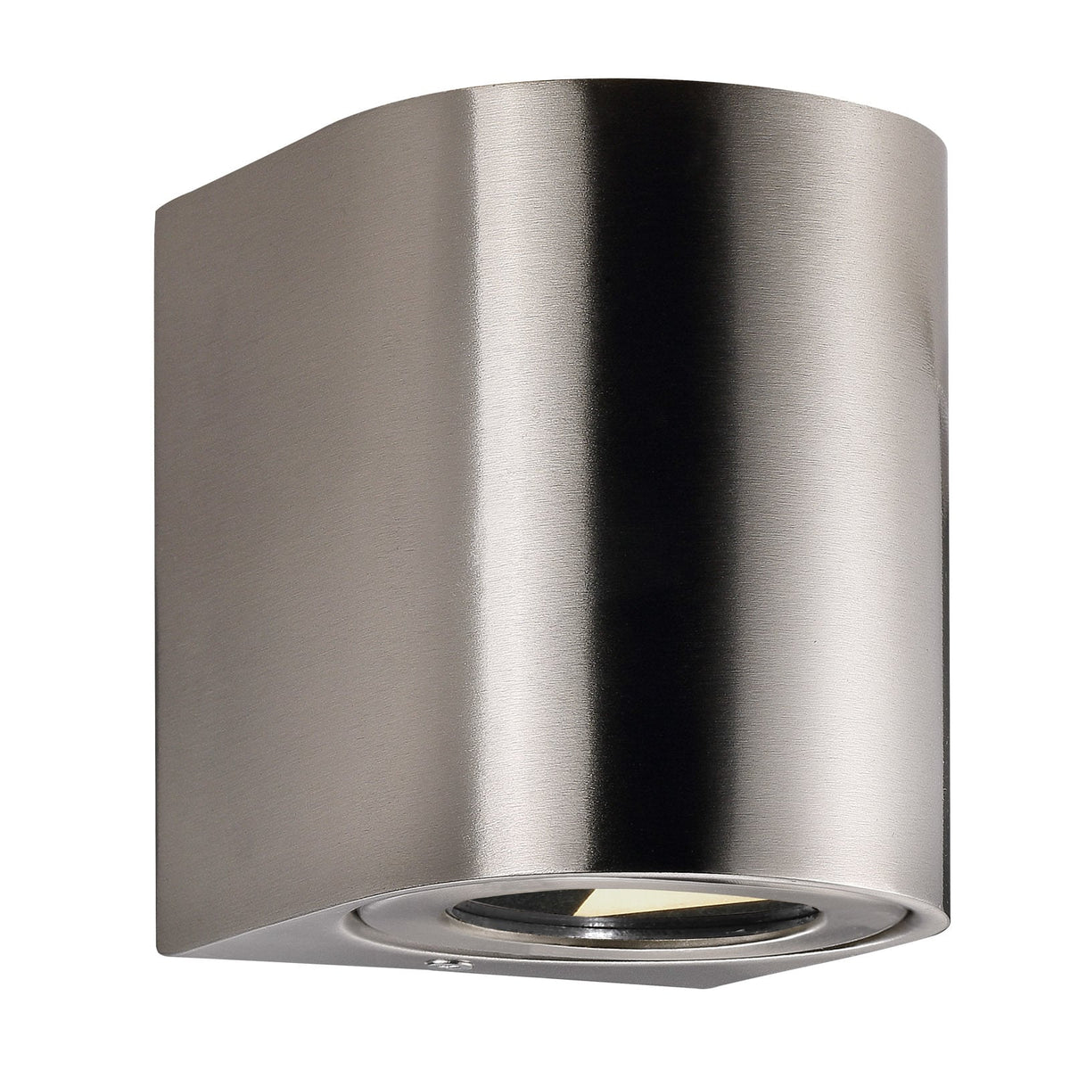 LED utevegglampe Canto 2 rustfritt stål med lysmønster