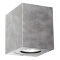 LED utevegglampe Canto Kubi 2 galvanisert forfra