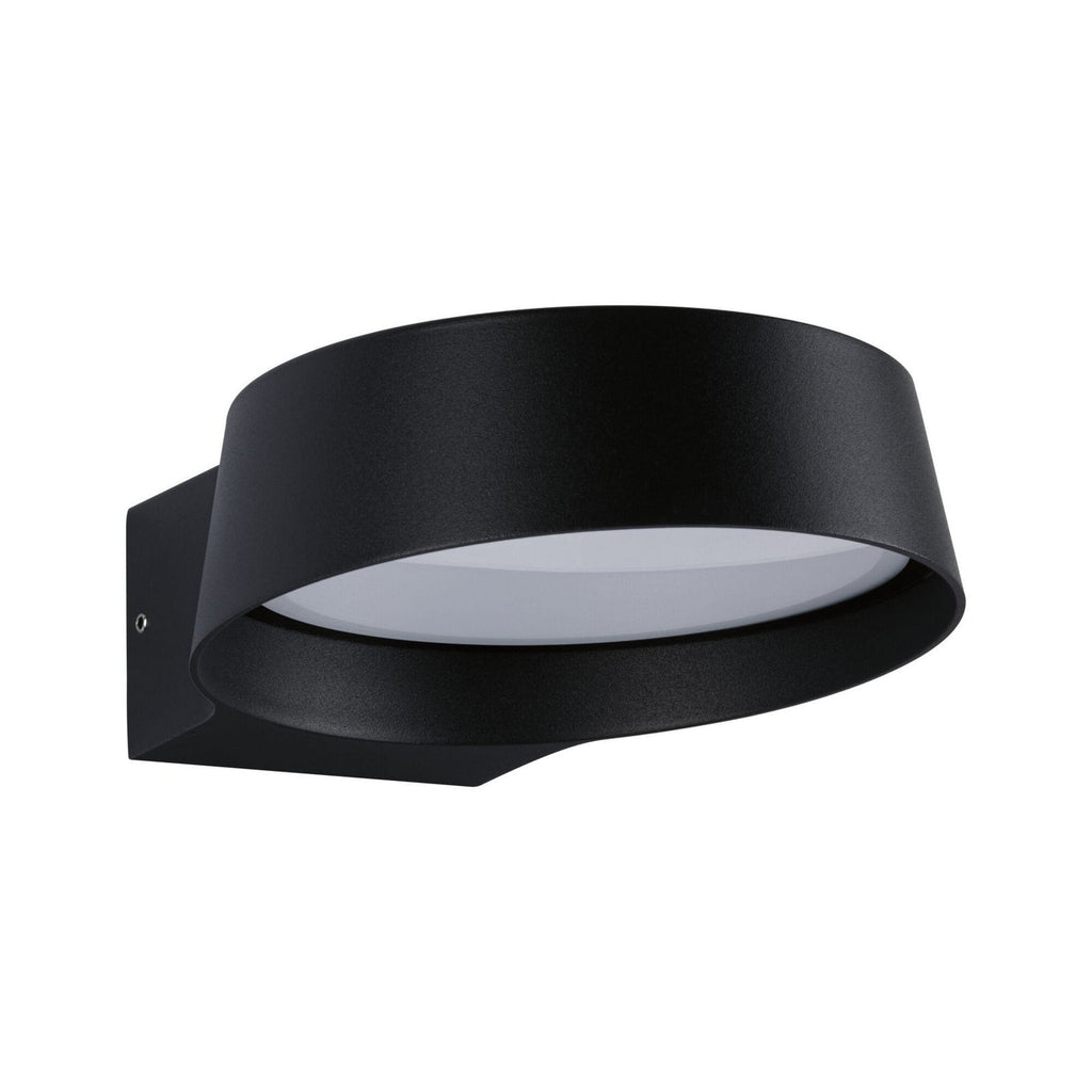 LED utevegglampe Capea Grand antrasitt bakside