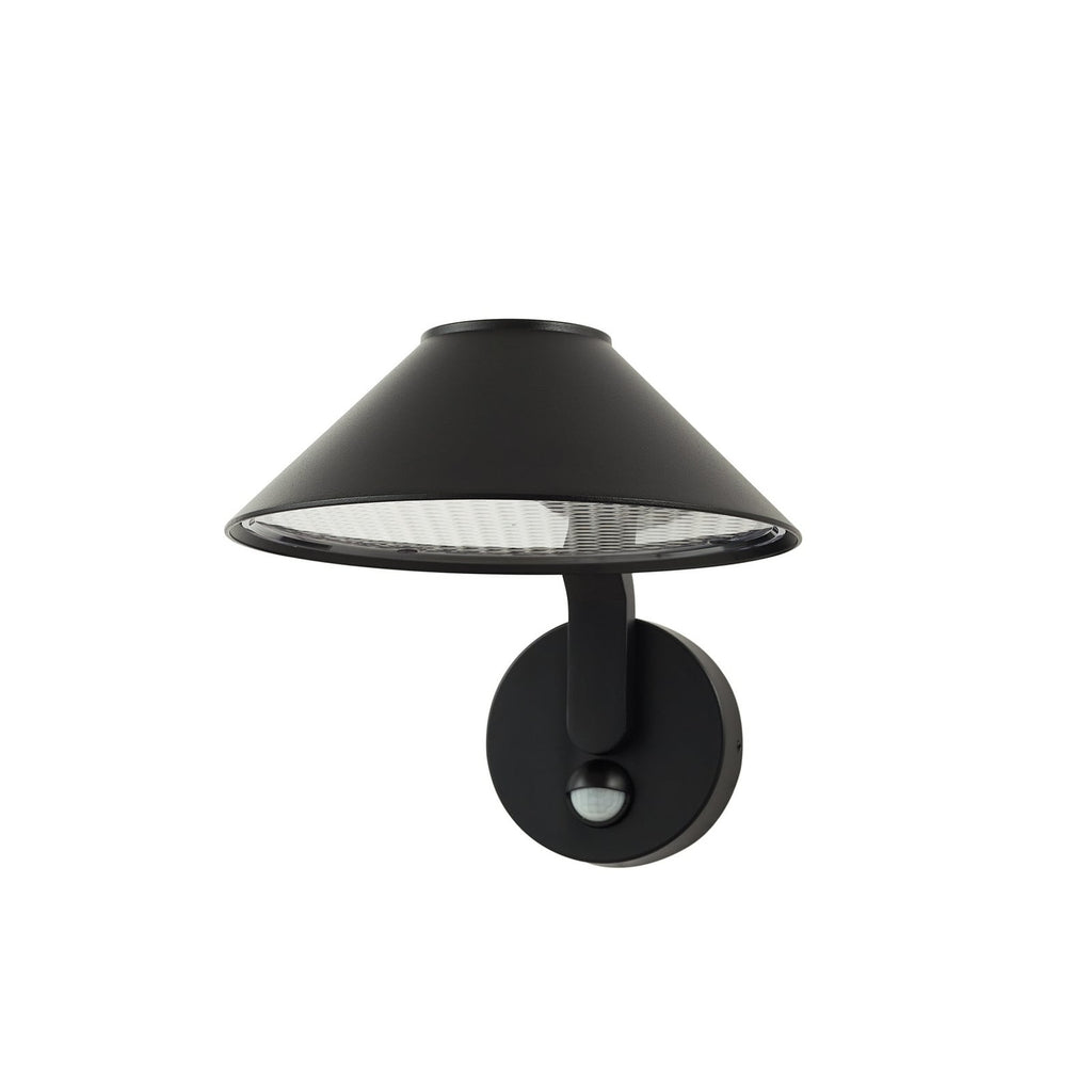 LED utevegglampe Capelo montert utendørs