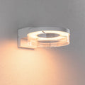 LED utevegglampe Capera med bevegelsessensor CCT IP44 forfra