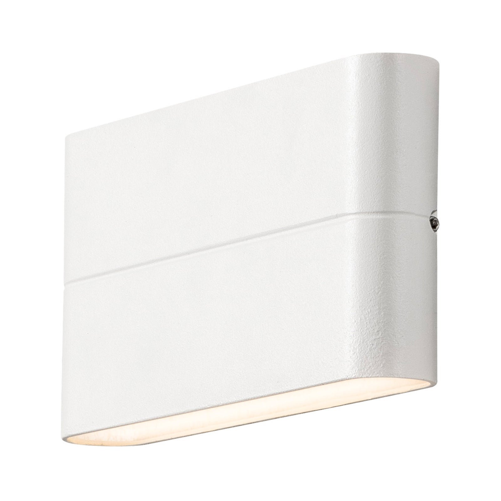 LED utevegglampe Chieri hvit opp/ned 17 cm montert