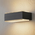 LED utevegglampe CMD 9027 opp og ned antrasitt IP65 forfra
