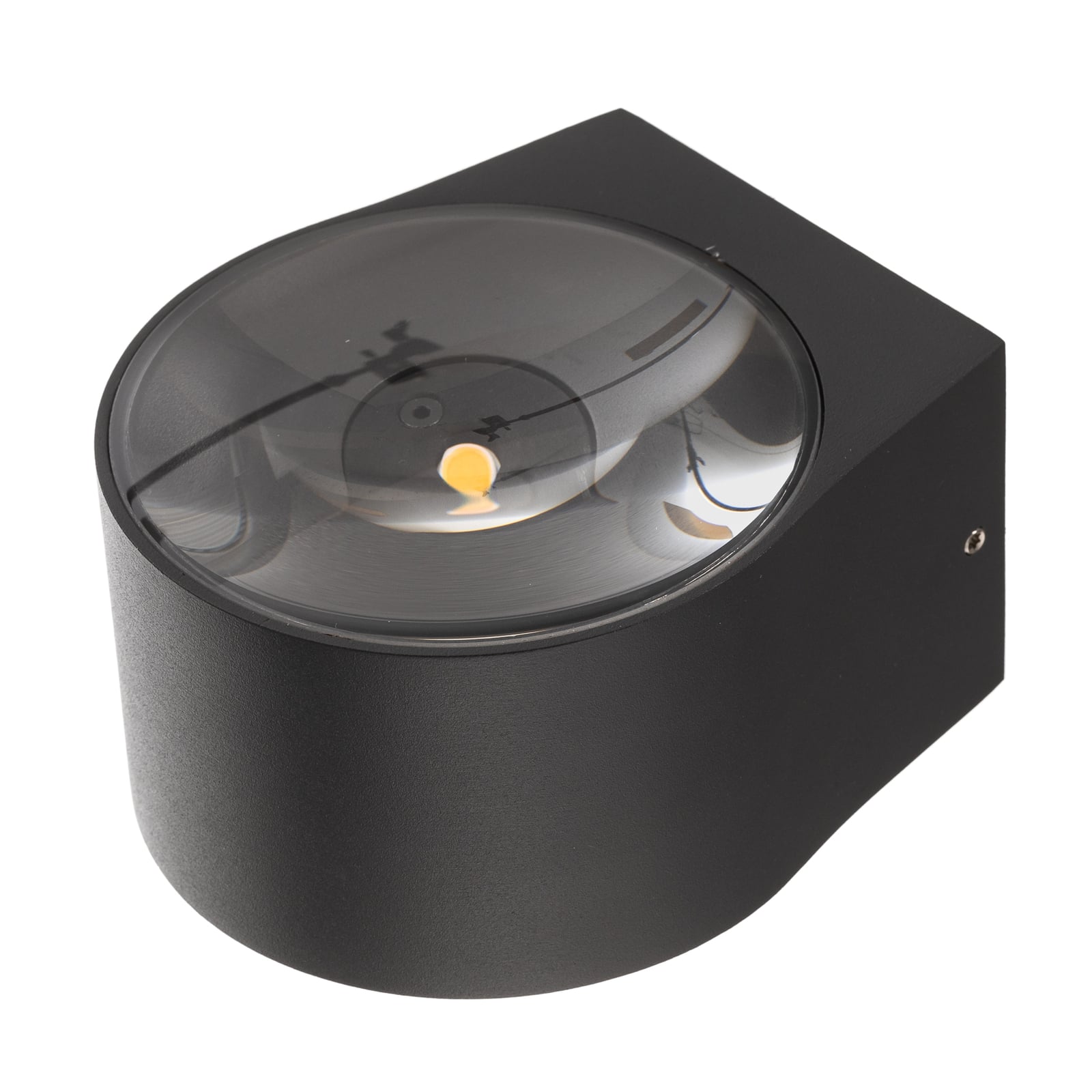 LED utevegglampe CMD 9029 opp/ned aluminium IP65 på fasade