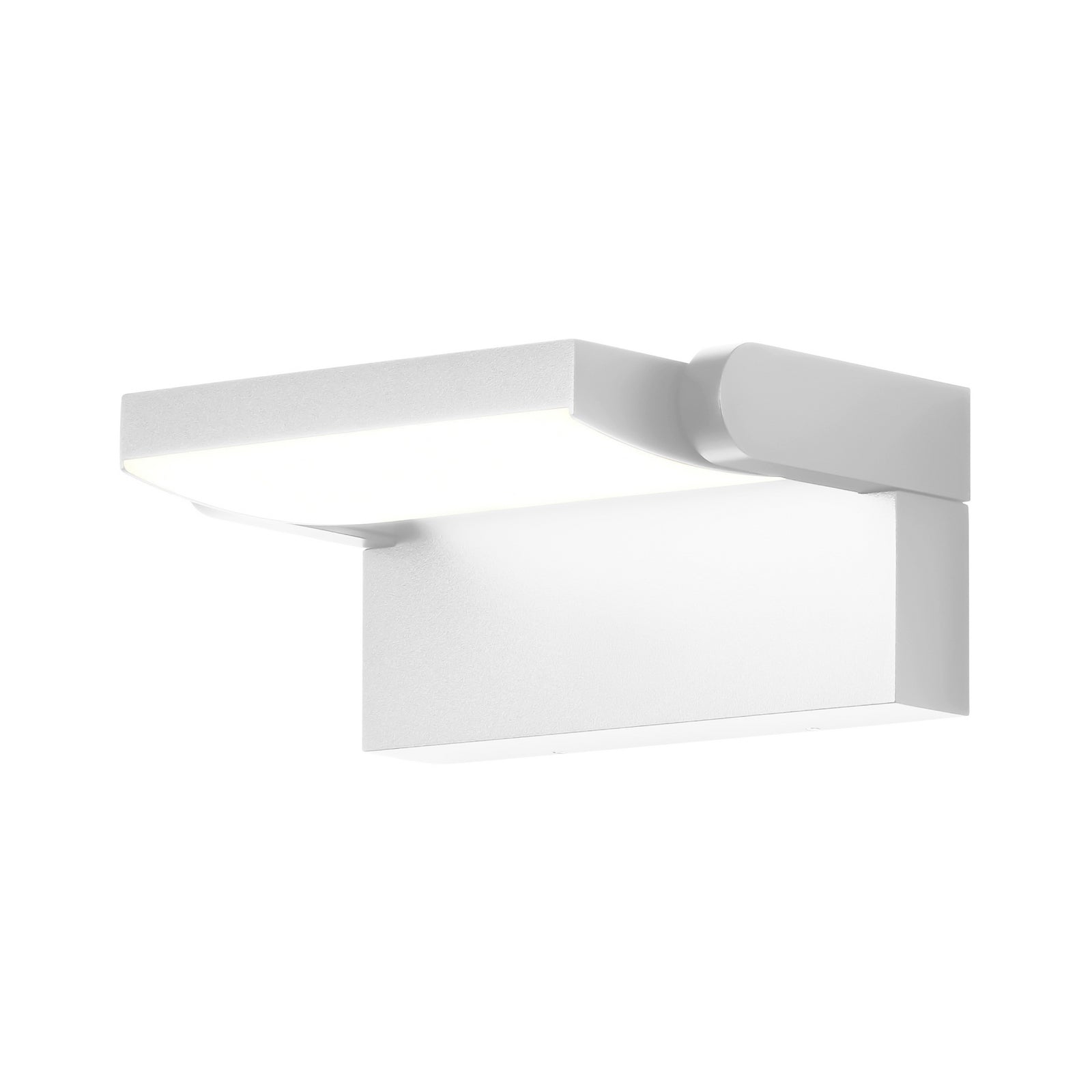 Detalj av LED utevegglampe CMD 9110 hvit CCT 20W IP54