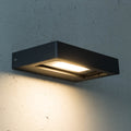LED utevegglampe Cordoba svingbar antrasitt forside