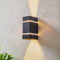 LED utevegglampe Cremona opp og ned antrasitt 19,5 cm forside