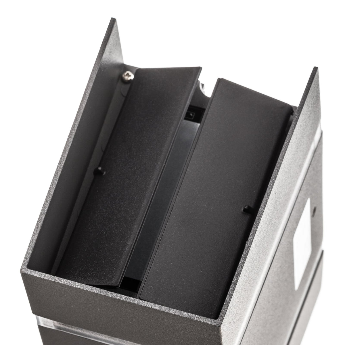 LED utevegglampe Cremona opp og ned antrasitt 19,5 cm sidelys