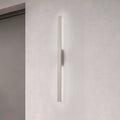 LED utevegglampe Demi M sand aluminium H100 cm IP54 forside