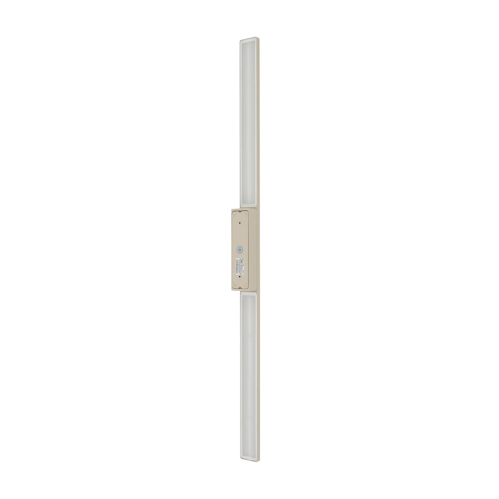 LED utevegglampe Demi M sand aluminium H100 cm IP54 montert