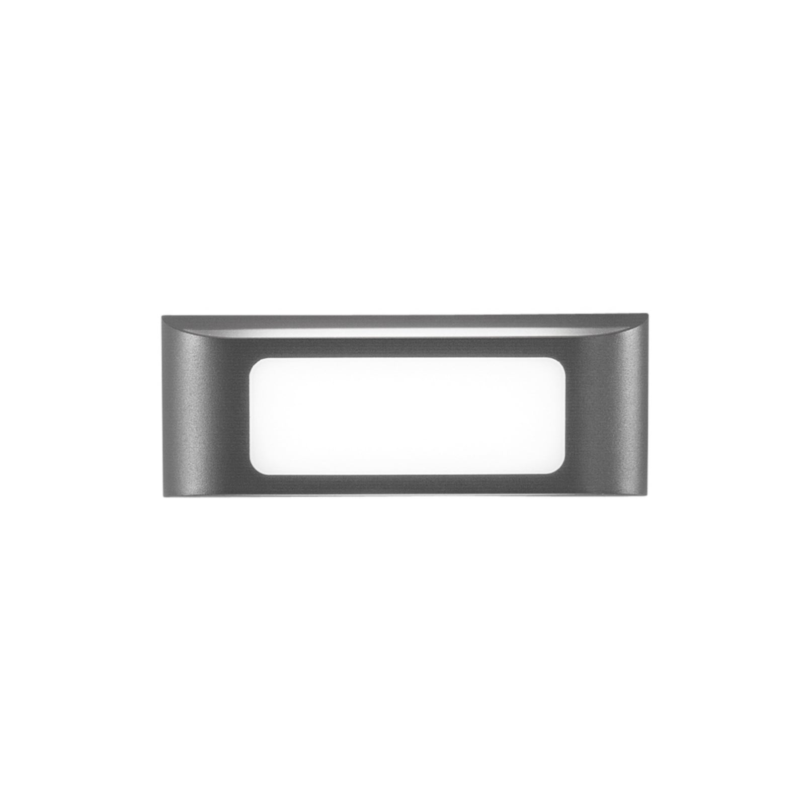 Detalj av LED utevegglampe Desert antrasitt 25 cm CCT IP65