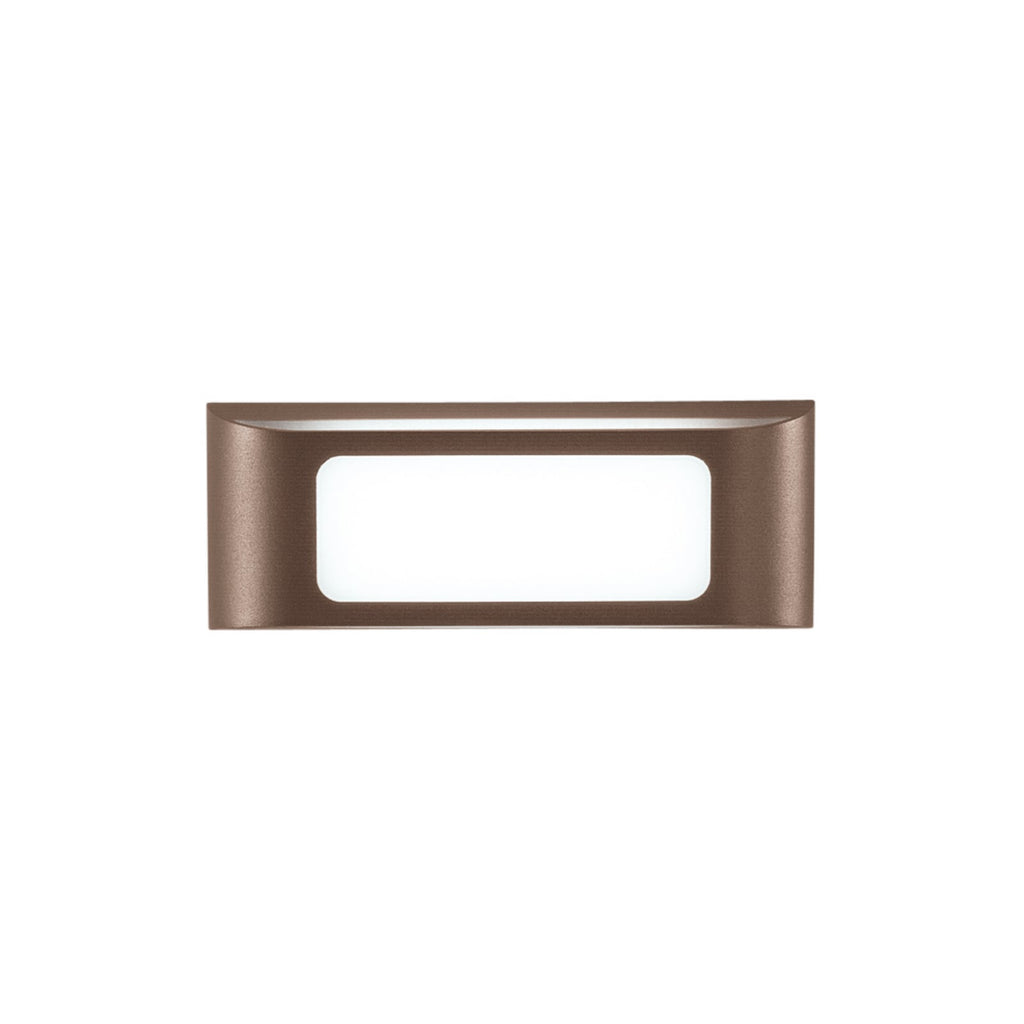 LED utevegglampe DESERT bronse 25 cm CCT IP65 forside