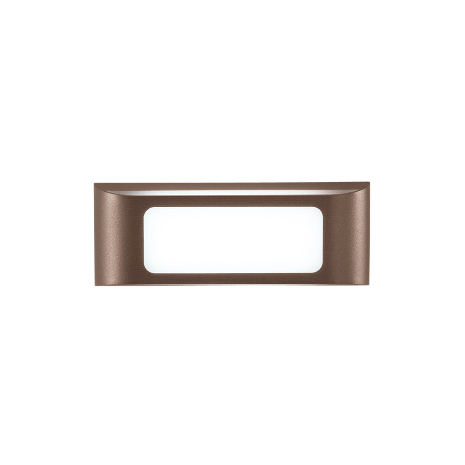 LED utevegglampe DESERT bronse 25 cm CCT IP65 forside