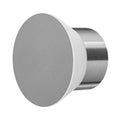 LED utevegglampe Eclipse rund RGBW rustfritt stål IP44 forside