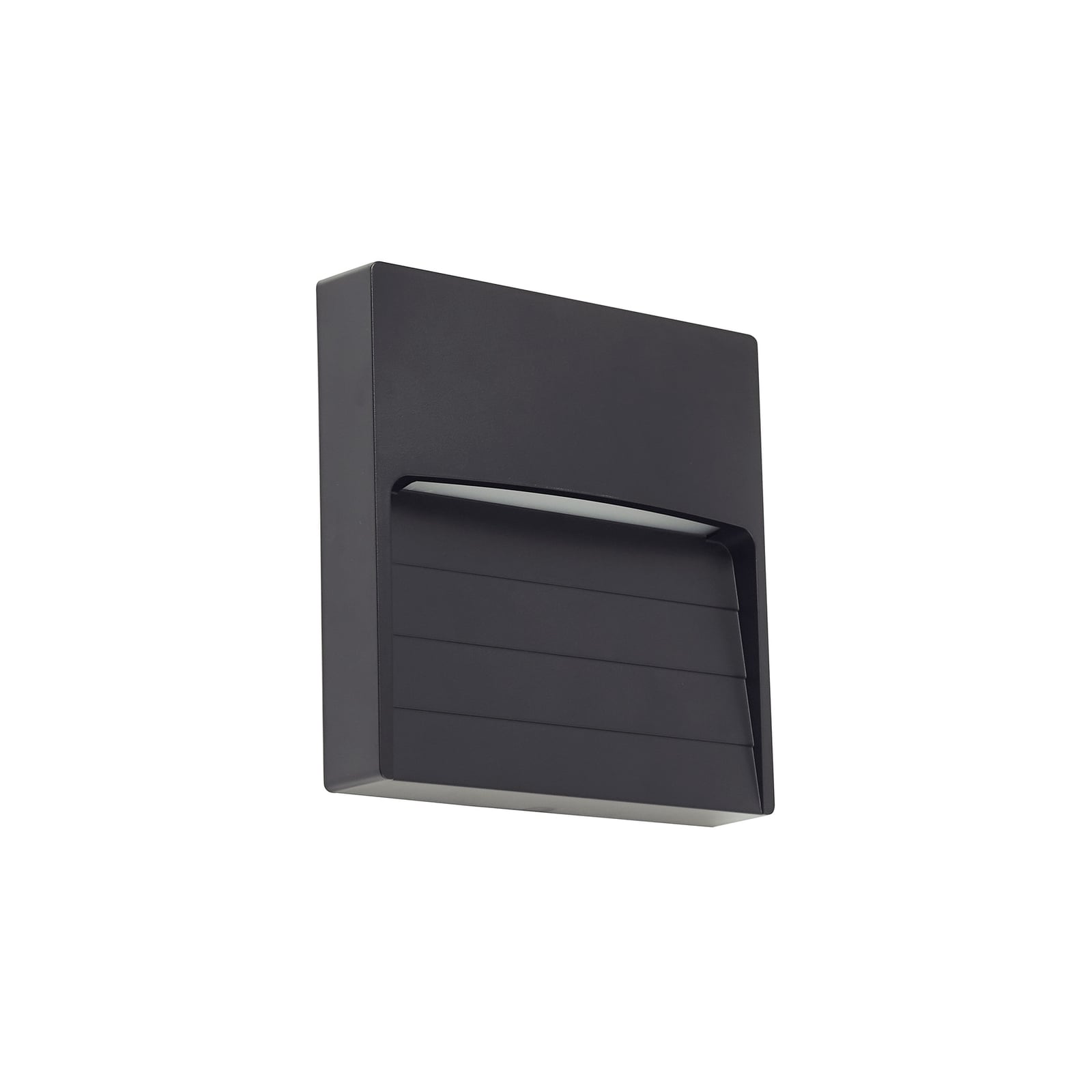 LED utevegglampe Elissa svart CCT IP65 20 cm montert på vegg