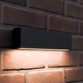 LED utevegglampe Elvira antrasitt aluminium forfra