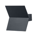 LED utevegglampe Endura Style Bat aluminium IP44 forfra