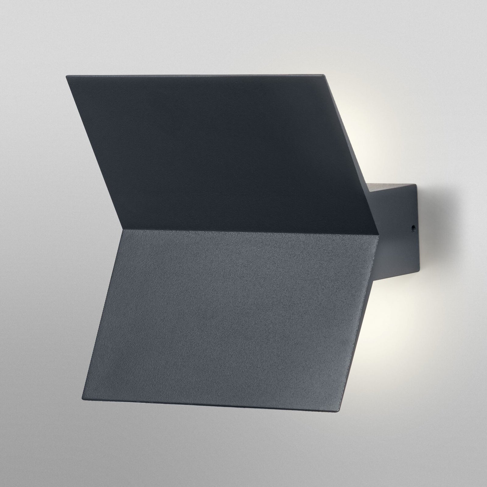 Detalj av LED utevegglampe Endura Style Bat aluminium IP44