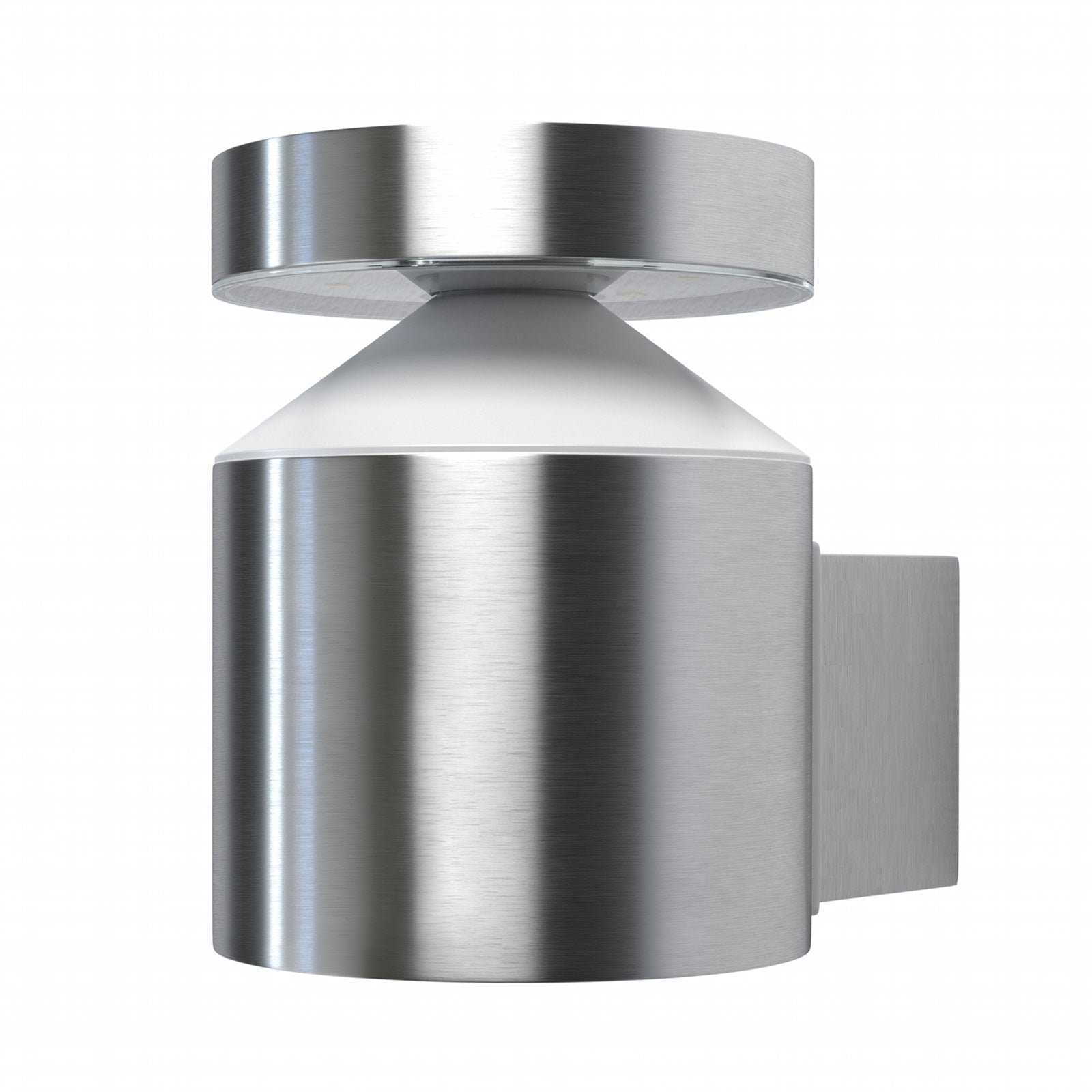 Montert LED utevegglampe Endura Style Cylinder rustfritt stål på vegg