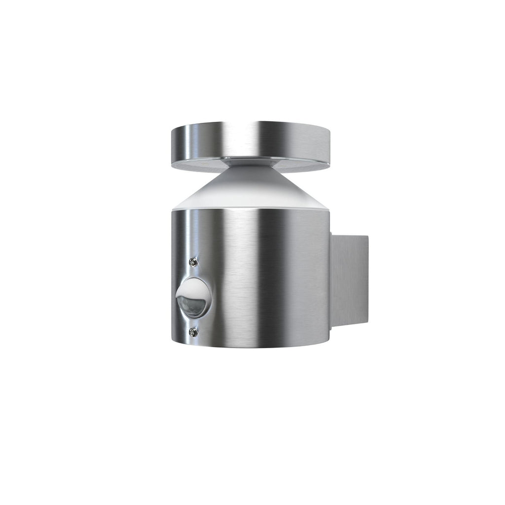 LED utevegglampe ENDURA STYLE CYLINDER med sensor forfra