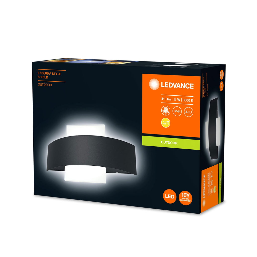 LED utevegglampe Endura Style Shield Square IP44 - LEDVANCE nærbilde