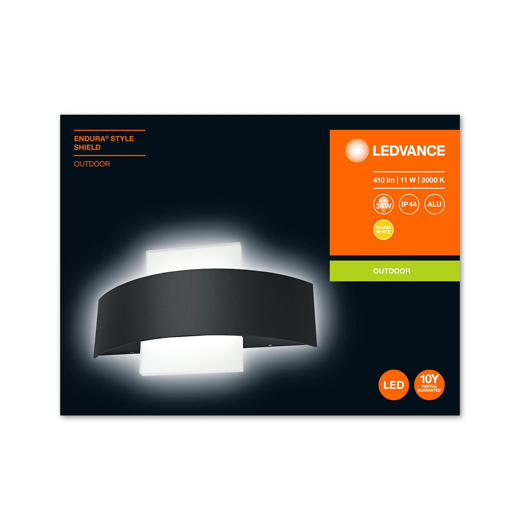 LED utevegglampe Endura Style Shield Square IP44 - LEDVANCE side