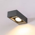LED utevegglampe Eskina Frame 2-lys CCT aluminium IP65 forfra