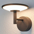 LED utevegglampe Fenia antrasitt aluminium forside