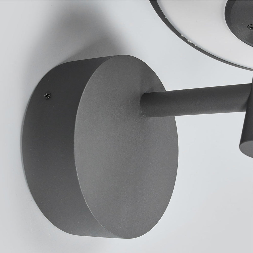 LED utevegglampe Fenia antrasitt aluminium IP65 beskyttelse detalj