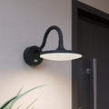 LED utevegglampe Fineria med bevegelsessensor front