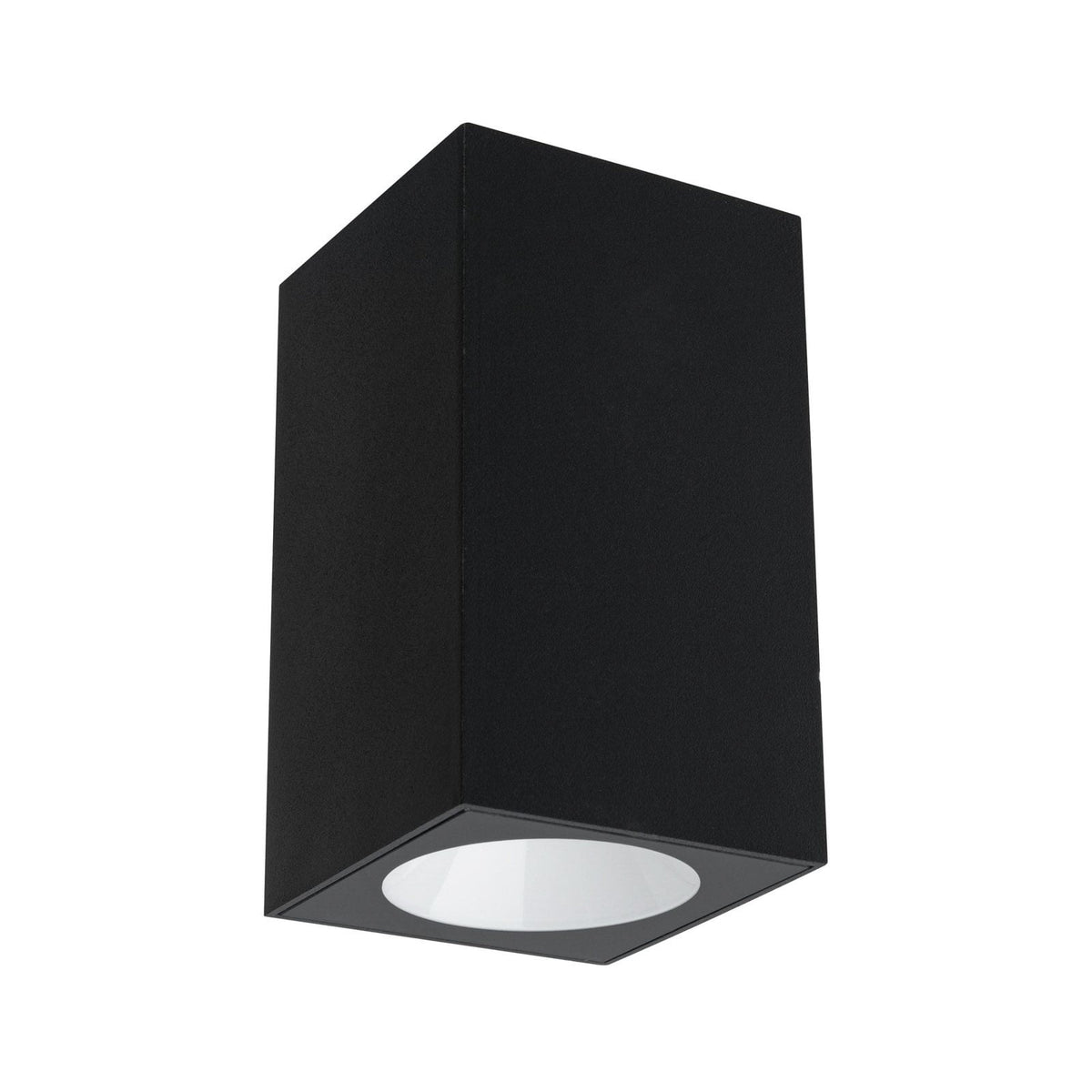 LED utevegglampe Flame aluminium antrasitt bakside