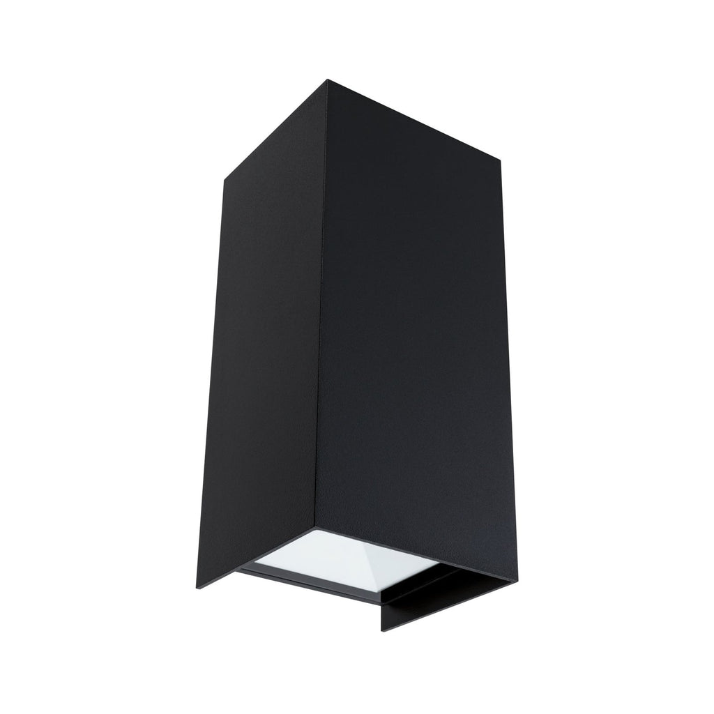 Detalj av LED utevegglampe Flame opp og ned antrasitt 22 cm Paulmann