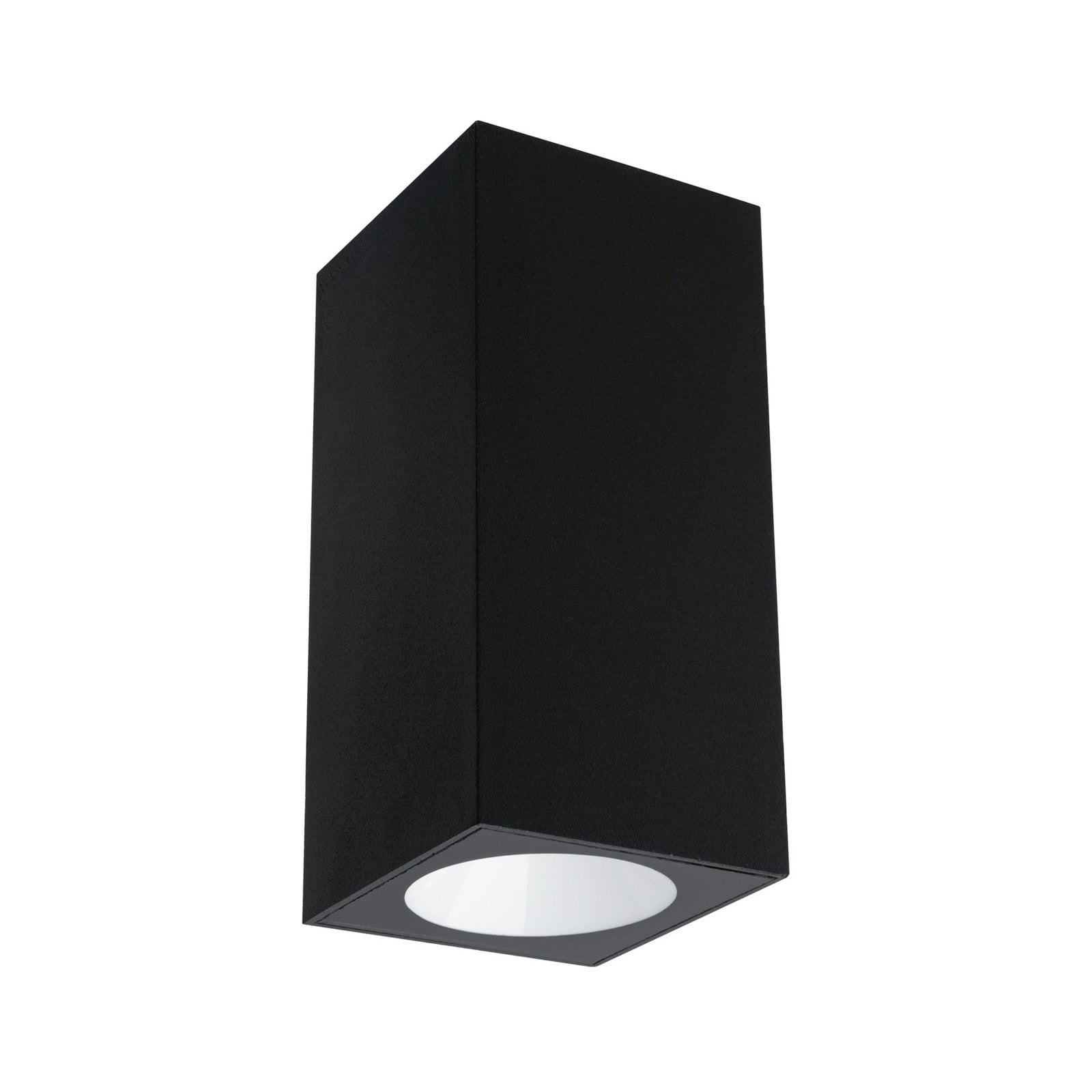 Detalj av LED utevegglampe Flame opp og ned antrasitt IP44
