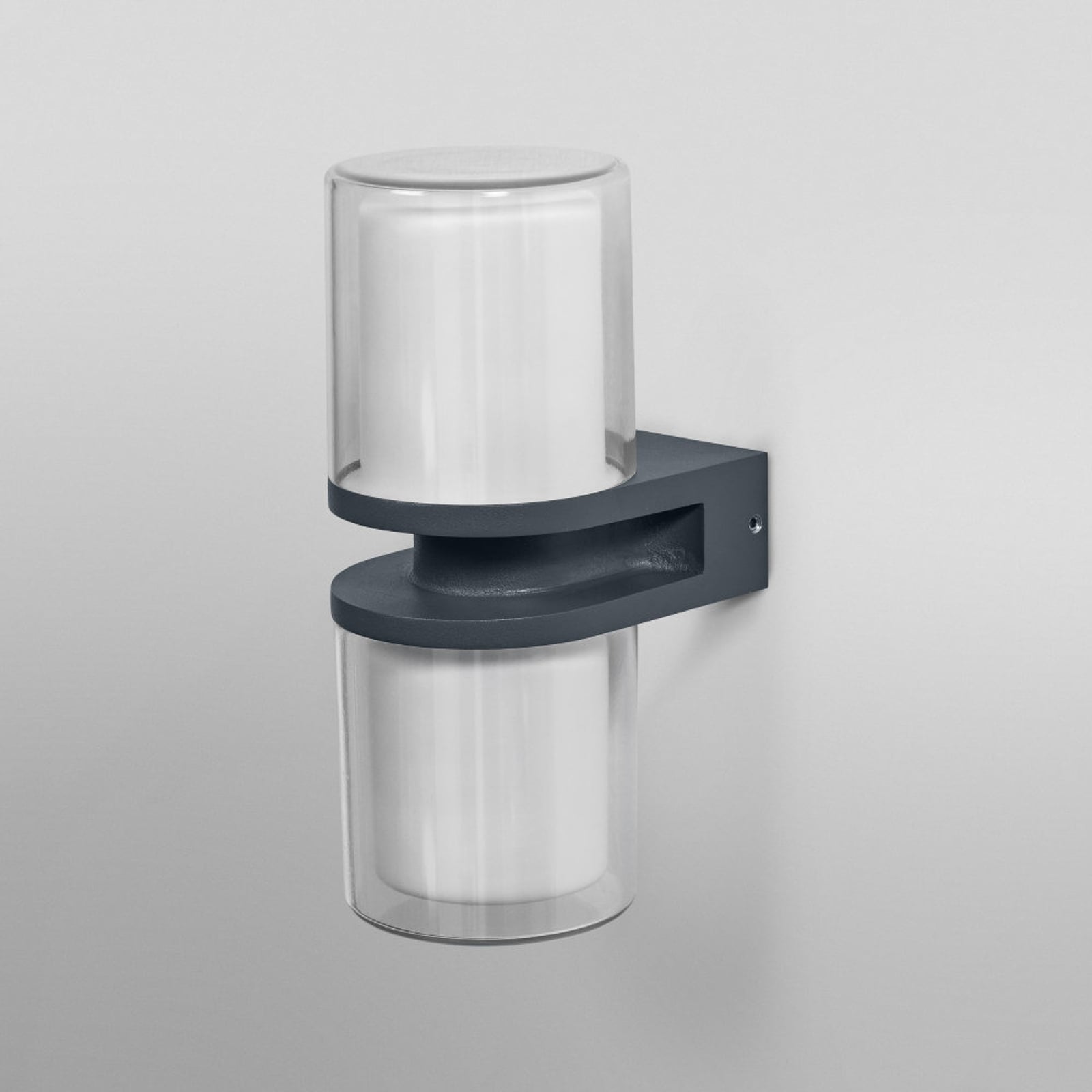 LED utevegglampe Flare opp/ned RGBW dimbar IP44 - LEDVANCE SMART+ forfra