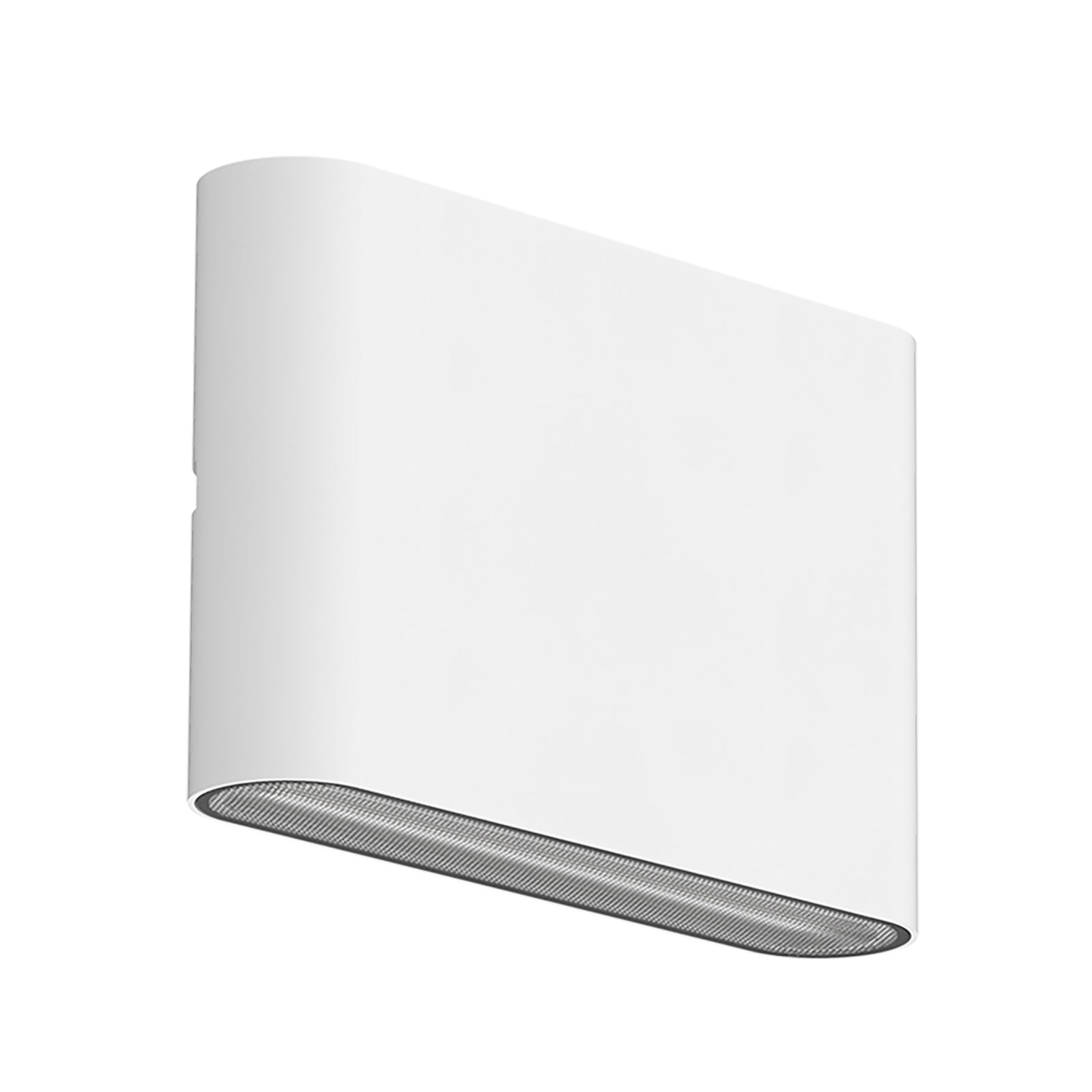 LED utevegglampe Flask opp og ned hvit 6W IP65 forfra