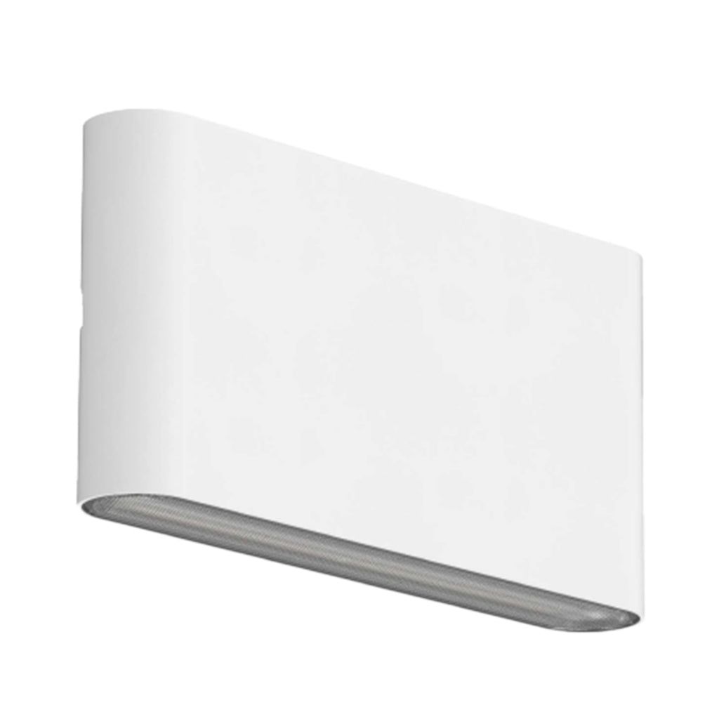 Bakside av LED utevegglampe Flask opp og ned hvit 6W IP65