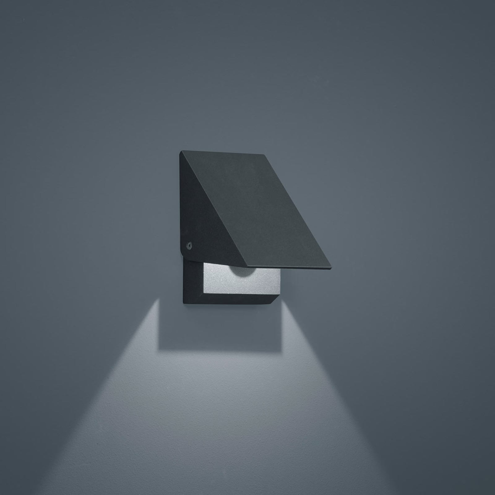 LED utevegglampe Free grafitt bakside og feste