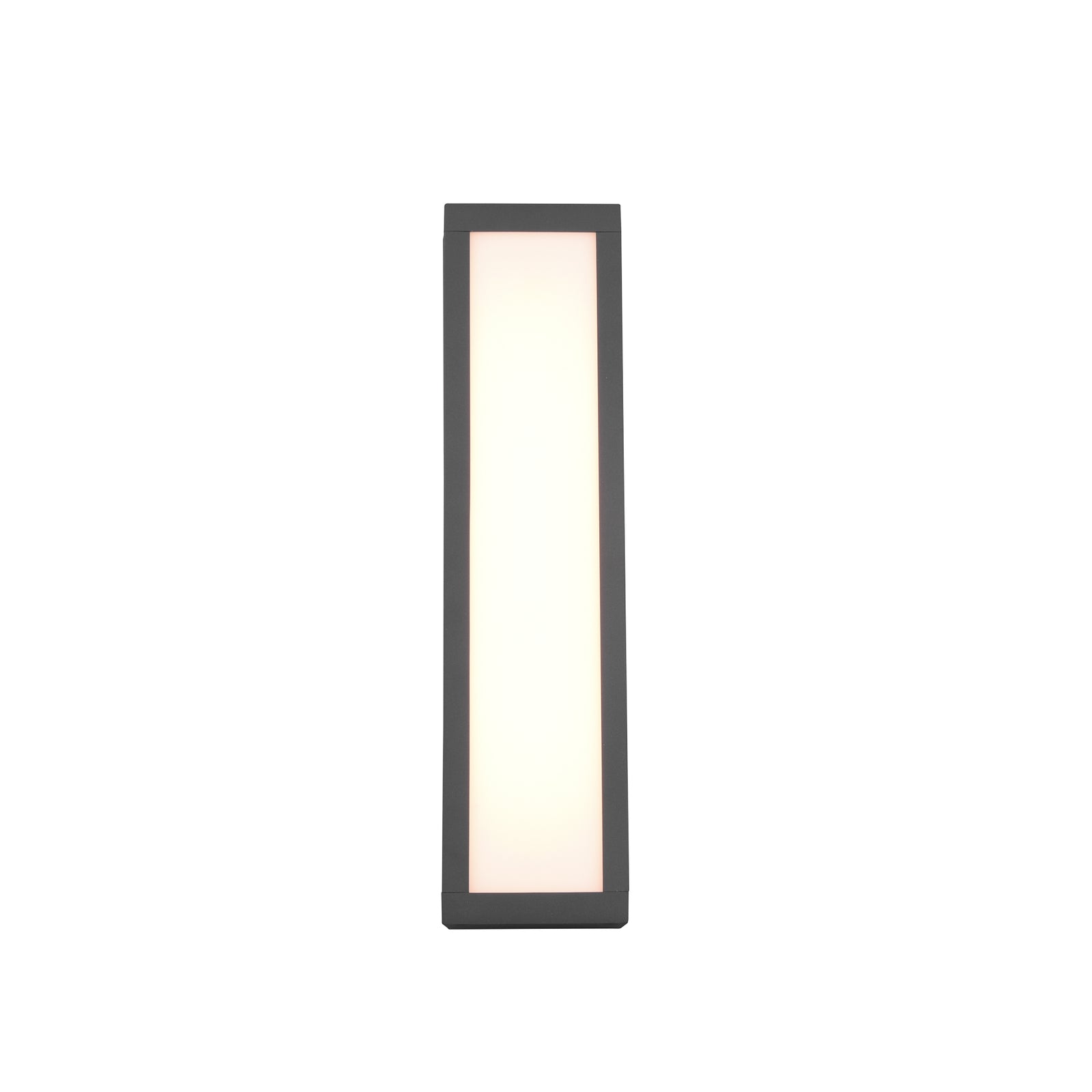 LED utevegglampe Fuerte antrasitt aluminium 36 cm detalj av materiale